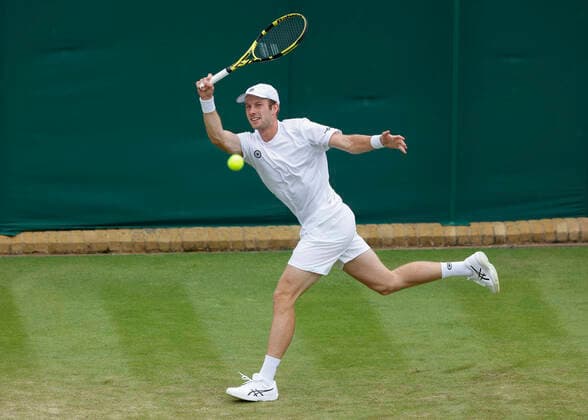 Botic van de Zandschulp (NED) Tennis - Wimbledon 2022 - Grand Slam ITF ATP, Tennis Herren WTA, Tennis Damen - AELTC - London - - Great Britain - 30 June 2022. Copyright: xJuergenxHasenkopfx