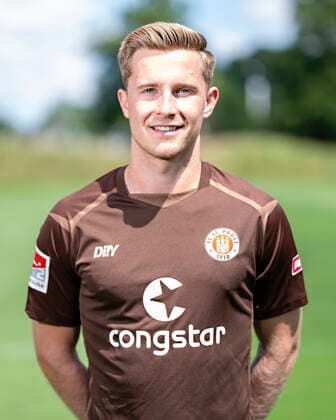 Johannes Eggestein (St.Pauli) 28.06.22, Hamburg, FC St.Pauli Mediaday, Fussball, GER, Saison 2022 2023, 2. Bundesliga, Portraittermin DFL REGULATIONS PROHIBIT ANY USE OF PHOTOGRAPHS as IMAGE SEQUENCES and or QUASI-VIDEO. Â