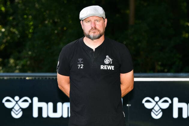 Cheftrainer Steffen Baumgart; 1. FC Köln; 1.BL, Porträttermin 2022 2023