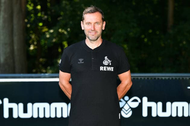 Co-Trainer AndrÃ Pawlak ; 1. FC Köln; 1.BL, Porträttermin 2022 2023