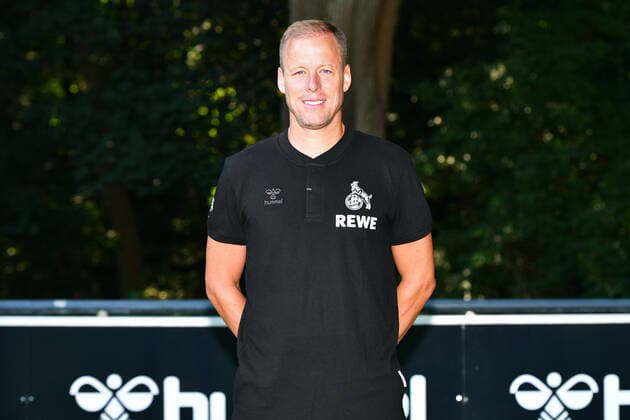 Co-Trainer Kevin McKenna ; 1. FC Köln; 1.BL, Porträttermin 2022 2023