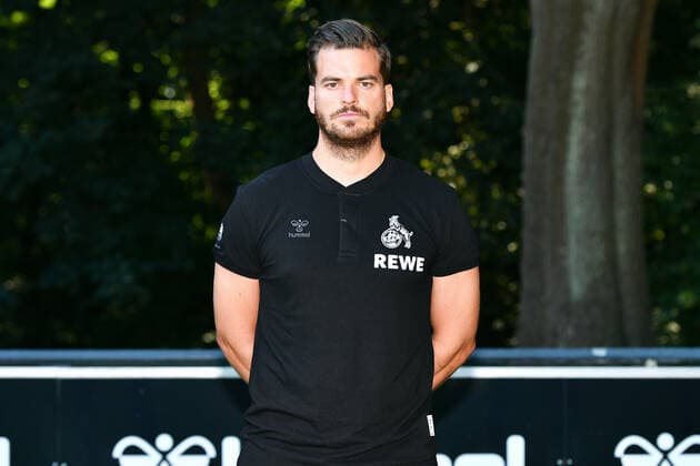 Athletiktrainer Max Weuthen ; 1. FC Köln; 1.BL, Porträttermin 2022 2023