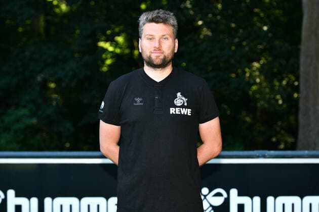 Athletiktrainer Tillmann Bockhorst ; 1. FC Köln; 1.BL, Porträttermin 2022 2023