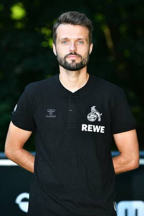 Athletiktrainer Leif Frach ; 1. FC Köln; 1.BL, Porträttermin 2022 2023
