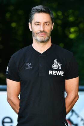 Neuro-Athletiktrainer Niko Romm, ; 1. FC Köln; 1.BL, Porträttermin 2022 2023