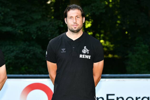 Teammanager Marius Laux ; 1. FC Köln; 1.BL, Porträttermin 2022 2023