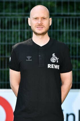 Leiter Physiotherapie Christian Osebold ; 1. FC Köln; 1.BL, Porträttermin 2022 2023