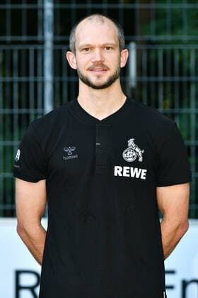 Physiotherapeut Matti Forkel ; 1. FC Köln; 1.BL, Porträttermin 2022 2023