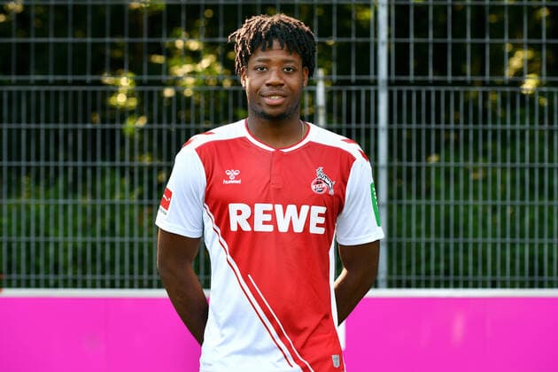 Bright Arrey-Mbi ; 1. FC Köln; 1.BL, Porträttermin 2022 2023