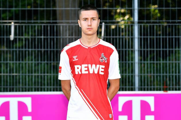 Denis Huseinbasic ; 1. FC Köln; 1.BL, Porträttermin 2022 2023