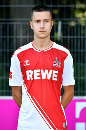 Denis Huseinbasic ; 1. FC Köln; 1.BL, Porträttermin 2022 2023