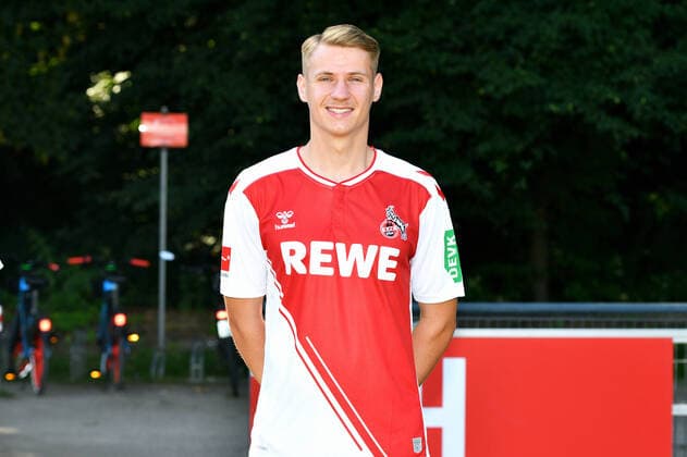 Joshua Schwirten ; 1. FC Köln; 1.BL, Porträttermin 2022 2023