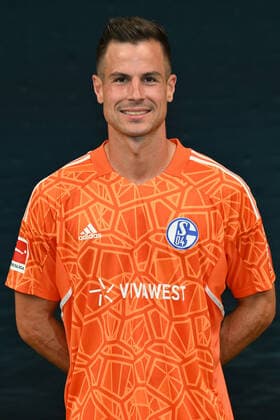 Torwart Michael Langer; FC Schalke 04; 1.BL, Porträttermin 2022 2023 Gelsenkirchen Nordrhein-Westfalen Deutschland