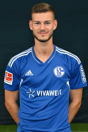 Tom Krauß, Tom Krauss; FC Schalke 04; 1.BL, Porträttermin 2022 2023 Gelsenkirchen Nordrhein-Westfalen Deutschland