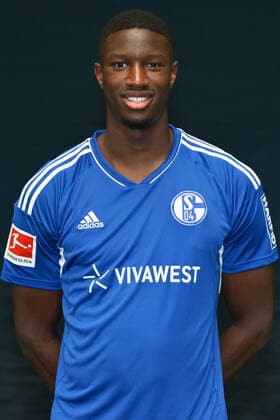Ibrahima Cisse; FC Schalke 04; 1.BL, Porträttermin 2022 2023 Gelsenkirchen Nordrhein-Westfalen Deutschland