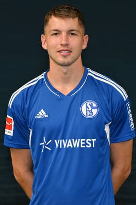 Marvin Pieringer; FC Schalke 04; 1.BL, Porträttermin 2022 2023 Gelsenkirchen Nordrhein-Westfalen Deutschland
