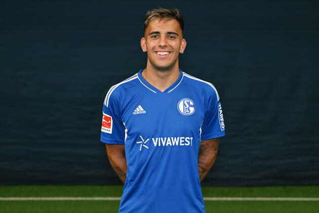 Rodrigo Zalazar; FC Schalke 04; 1.BL, Porträttermin 2022 2023 Gelsenkirchen Nordrhein-Westfalen Deutschland