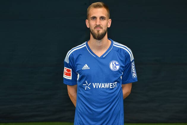 Dominick Drexler; FC Schalke 04; 1.BL, Porträttermin 2022 2023 Gelsenkirchen Nordrhein-Westfalen Deutschland