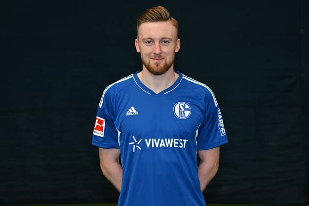 Tobias Mohr; FC Schalke 04; 1.BL, Porträttermin 2022 2023 Gelsenkirchen Nordrhein-Westfalen Deutschland