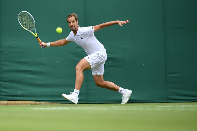Richard Gasquet (Fra) TENNIS : Wimbledon 2022 : 01 07 2022 AntoineCouvercelle Panoramic 