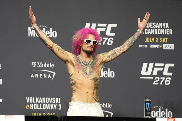 Sport Themen der Woche KW26 Sport Bilder des Tages June 30, 2022, LAS VEGAS, NV, LAS VEGAS, NV, United States: LAS VEGAS, NV - June 30: Sean OÃ¢â‚¬â ¢Malley meets with the press at T-Mobile for the official press conference, PK, Pressekonferenz at T-Mobile Arena for UFC 276 - Adesanya vs Connonier - Media Day on June 30, 2022 in LAS VEGAS, NV, United States. LAS VEGAS, NV United States - ZUMAp175 20220630_zsa_p175_024 Copyright: xLouisxGrassex
