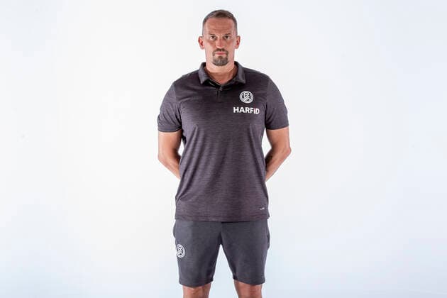 30.06.2022 ,Rot-Weiss Essen, Porträttermin, Vorstellung, Präsentation, Pressetermin 2022 2023, 3.Liga Sven Linnemann ( Athletik-Trainer Rot-Weiss Essen )