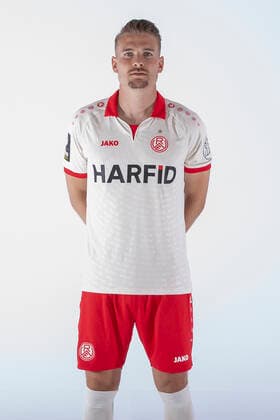 30.06.2022 ,Rot-Weiss Essen, Porträttermin, Vorstellung, Präsentation, Pressetermin 2022 2023, 3.Liga Luca Dürholtz ( Rot-Weiss Essen )