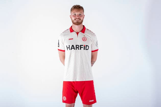 30.06.2022 ,Rot-Weiss Essen, Porträttermin, Vorstellung, Präsentation, Pressetermin 2022 2023, 3.Liga Fabian Rüth ( Rot-Weiss Essen)