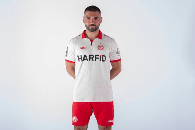 30.06.2022 ,Rot-Weiss Essen, Porträttermin, Vorstellung, Präsentation, Pressetermin 2022 2023, 3.Liga Oguzhan Kefkir ( Rot-Weiss Essen )