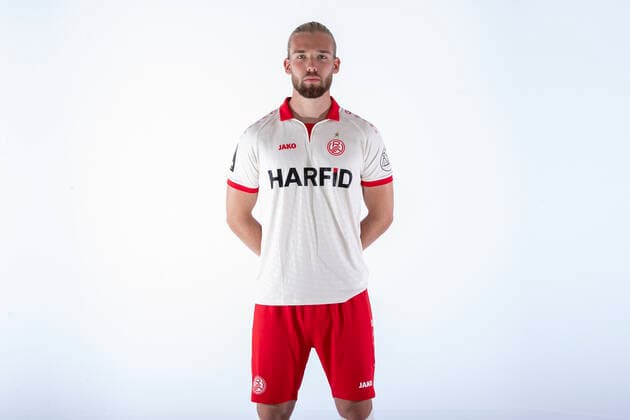 30.06.2022 ,Rot-Weiss Essen, Porträttermin, Vorstellung, Präsentation, Pressetermin 2022 2023, 3.Liga Felix Schlüsselburg ( Rot-Weiss Essen )