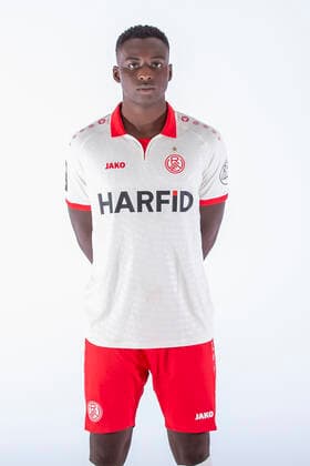 30.06.2022 ,Rot-Weiss Essen, Porträttermin, Vorstellung, Präsentation, Pressetermin 2022 2023, 3.Liga Mustafa Kourouma ( Rot-Weiss Essen )