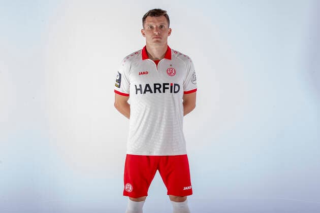 30.06.2022 ,Rot-Weiss Essen, Porträttermin, Vorstellung, Präsentation, Pressetermin 2022 2023, 3.Liga Thomas Eisfeld ( Rot-Weiss Essen )