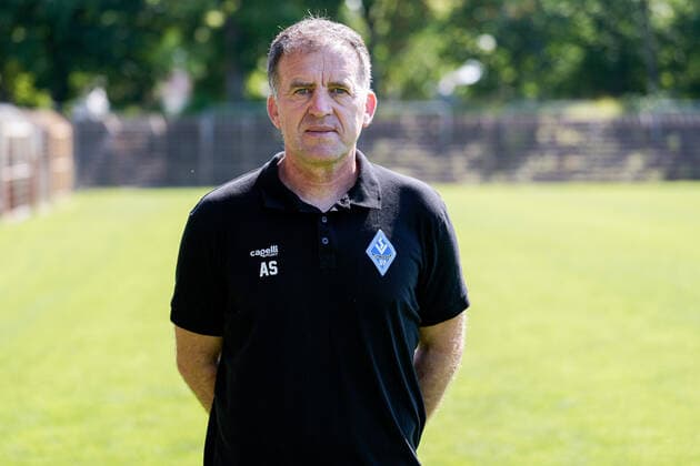 Asif Saric (Co-Trainer); SV Waldhof Mannheim; 3.Liga, Porträttermin 2022 2023