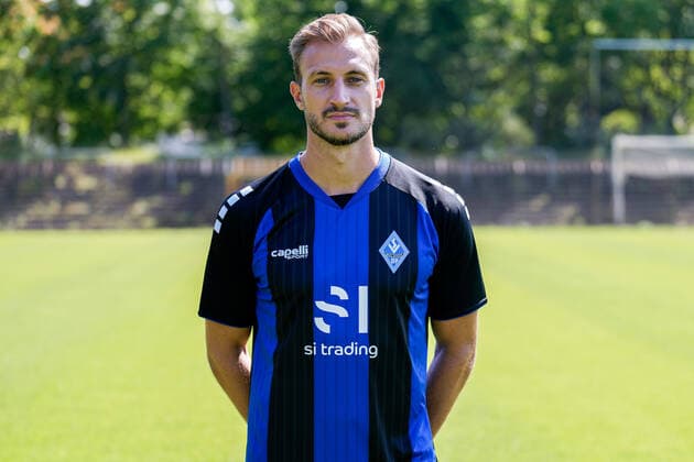 Pascal Sohm; SV Waldhof Mannheim; 3.Liga, Porträttermin 2022 2023