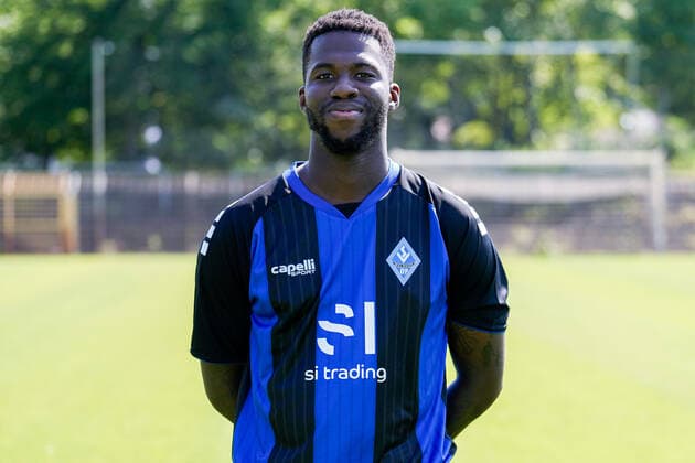 Johannes Dörfler; SV Waldhof Mannheim; 3.Liga, Porträttermin 2022 2023