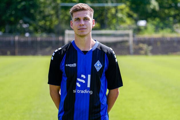 Alexander Rossipal; SV Waldhof Mannheim; 3.Liga, Porträttermin 2022 2023