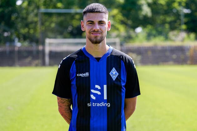 Gerrit Gohlke; SV Waldhof Mannheim; 3.Liga, Porträttermin 2022 2023