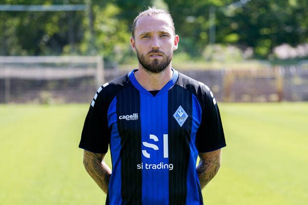 Marco Höger; SV Waldhof Mannheim; 3.Liga, Porträttermin 2022 2023
