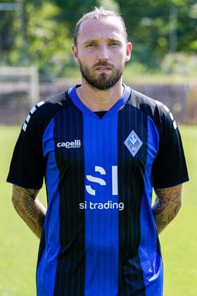 Marco Höger; SV Waldhof Mannheim; 3.Liga, Porträttermin 2022 2023