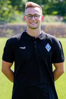 Cedric Schmidt (Physiotherapeut); SV Waldhof Mannheim; 3.Liga, Porträttermin 2022 2023