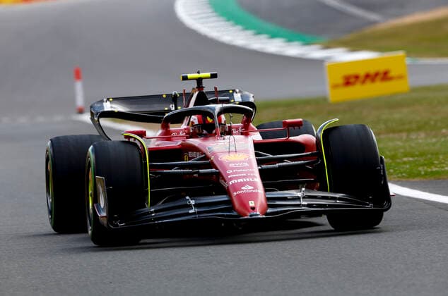 55 Carlos Sainz (ESP, Scuderia Ferrari), F1 Grand Prix of Great Britain at Silverstone Circuit on July 1, 2022 in Silverstone, United Kingdom. (Photo by HOCH ZWEI) Silverstone United Kingdom