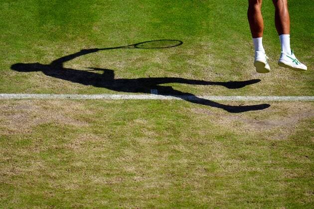 Mandatory Credit: Photo by Javier Garcia Shutterstock (13012399cq) Novak Djokovic during his third round match Wimbledon Tennis Championships, Day 5, The All England Lawn Tennis and Croquet Club, London, UK - 01 Jul 2022 Wimbledon Tennis Championships, Day 5, The All England Lawn Tennis and Croquet Club, London, UK - 01 Jul 2022  Copyright: xJavierxGarcia Shutterstockx 13012399cq