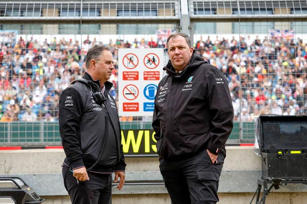 Ron Meadows (GBR, Mercedes-AMG Petronas F1 Team), F1 Grand Prix of Great Britain at Silverstone Circuit on July 1, 2022 in Silverstone, United Kingdom. (Photo by HOCH ZWEI) Silverstone United Kingdom