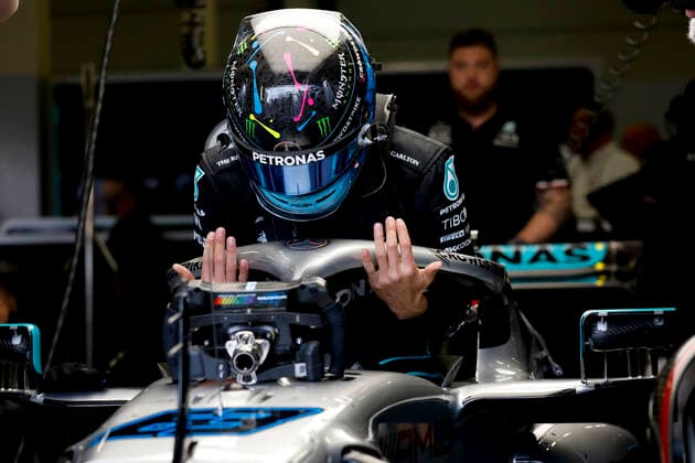 63 George Russell (GBR, Mercedes-AMG Petronas F1 Team), F1 Grand Prix of Great Britain at Silverstone Circuit on July 1, 2022 in Silverstone, United Kingdom. (Photo by HOCH ZWEI) Silverstone United Kingdom