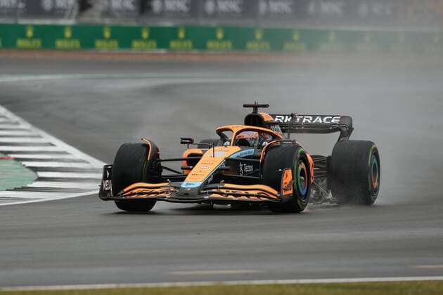 1st July 2022, Silverstone Circuit, Silverstone, Northamptonshire, England: British F1 Grand Prix, free practice day: McLaren F1 Team, Daniel Ricciardo  ActionPlus12403684 Octane