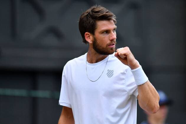Mandatory Credit: Photo by James Veysey Shutterstock (13012400en) Cameron Norrie during his third round match Wimbledon Tennis Championships, Day 5, The All England Lawn Tennis and Croquet Club, London, UK - 01 Jul 2022 Wimbledon Tennis Championships, Day 5, The All England Lawn Tennis and Croquet Club, London, UK - 01 Jul 2022  Copyright: xJamesxVeysey Shutterstockx 13012400en