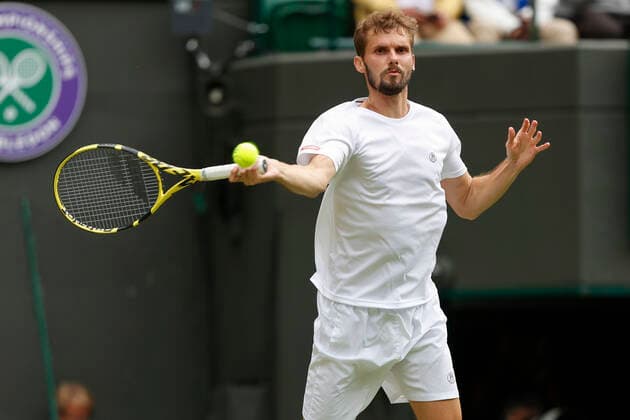 Oscar Otte (GER) Tennis - Wimbledon 2022 - Grand Slam ITF ATP, Tennis Herren WTA, Tennis Damen - AELTC - London - - Great Britain - 1 July 2022. Copyright: xJuergenxHasenkopfx