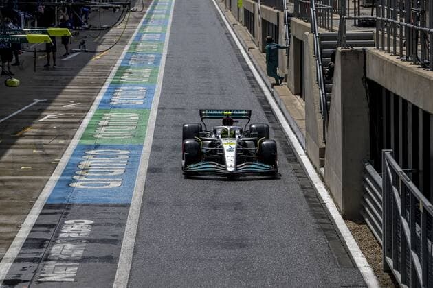 Silverstone - 01-07-2022, Silverstone Circuit, Lewis Hamilton at the Formula 1 British Grand Prix Friday, Formula 1 British Grand Prix Friday  x17268873x Copyright: