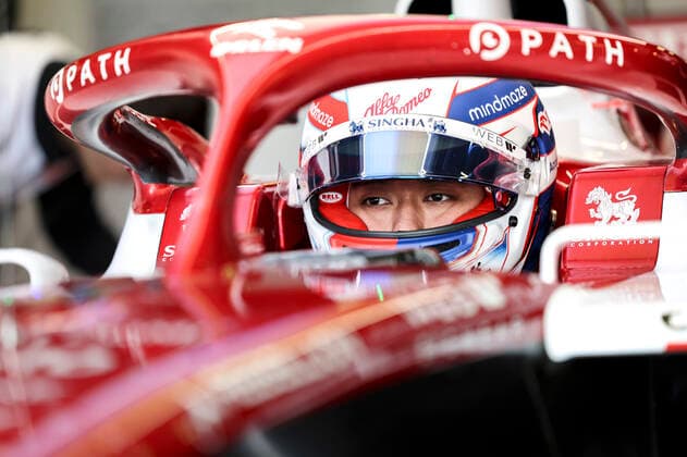 24 Guanyu Zhou (CHN, Alfa Romeo F1 Team ORLEN), F1 Grand Prix of Great Britain at Silverstone Circuit on July 1, 2022 in Silverstone, United Kingdom. (Photo by HOCH ZWEI) Silverstone United Kingdom