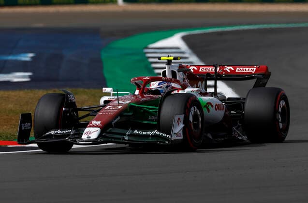 24 Guanyu Zhou (CHN, Alfa Romeo F1 Team ORLEN), F1 Grand Prix of Great Britain at Silverstone Circuit on July 1, 2022 in Silverstone, United Kingdom. (Photo by HOCH ZWEI) Silverstone United Kingdom